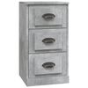 vidaXL Sideboard Betongrau 36x35,5x67,5 cm Holzwerkstoff