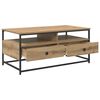 vidaXL Couchtisch Artisan-Eiche 100 x 51 x 45 cm Holzwerkstoff