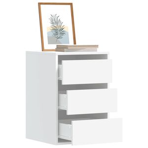 vidaXL Kommode Wei&szlig; 40x41x58 cm Holzwerkstoff