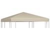 vidaXL Pavillondach 310 g/m&sup2; 3&times;3 m Beige