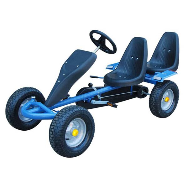 Riesen Go-Kart blau