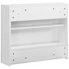 vidaXL Bad-Spiegelschrank Weiß 80x15x60 cm MDF