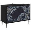 vidaXL TV-Schrank DOKKUM 69 x 33 x 50,5 cm Schwarz Eichen-Optik