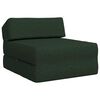vidaXL Klappsofa Bett Dunkelgr&uuml;n 60 x 70 x 41 cm Stoff