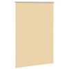 vidaXL Verdunkelungsrollo Beige 100x150cm Stoffbreite 95,7cm Polyester