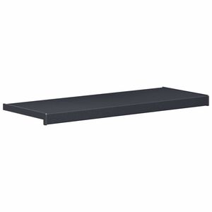 vidaXL Fensterbank Anthrazit mit Holzmaserung 100 x 30 x 4,5 cm PVC