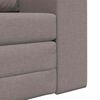 vidaXL Schlafsofa Taupe 98 x 71 x 83 cm Stoff