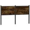 vidaXL Kopfteil R&auml;uchereiche 150 cm Holzwerkstoff und Stahl