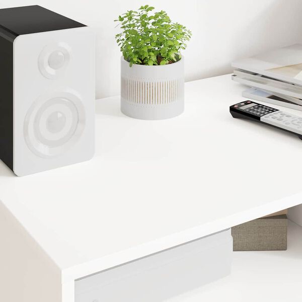 vidaXL TV-Schr&auml;nk mit Schubladen Wei&szlig; 100 x 48 x 43 cm Holzwerkstoff