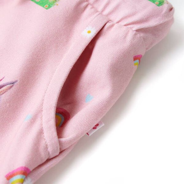Kindershorts mit Kordelzug Hellrosa 140