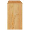 vidaXL Sideboard Drammen Eiche 114 x 43 x 75.5 cm Massivholz Kiefer