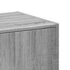 vidaXL Apothekerschrank Grau Sonoma 30x41x118 cm Holzwerkstoff