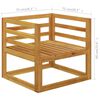 vidaXL 7-tlg. Garten-Lounge-Set mit Auflage Massivholz Akazie