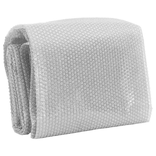 vidaXL Treibende Pool-Solarplane PE 300x200 cm Grau