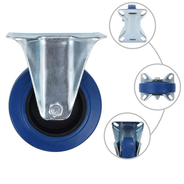 vidaXL Rollen 4 Stk. 100 mm