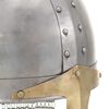 vidaXL Kreuzritter-Helm Antik Replik LARP Silbern Stahl
