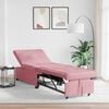 vidaXL Schlafsofa Rosa 194 x 67 x 82 cm Samt