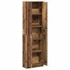 vidaXL Kleiderschrank mit Regal Altholz 55 x 25 x 189 cm Holzwerkstoff