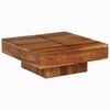 vidaXL Couchtisch 80x80x30 cm Massivholz Akazie