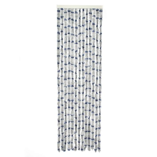 Travellife Insektenschutz f&uuml;r T&uuml;ren Chenille Stripe 185x56cm Grau/Blau