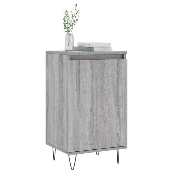 vidaXL Sideboard Grau Sonoma 40x35x70 cm Holzwerkstoff