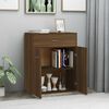vidaXL Sideboard Braun Eichen-Optik 60x30x75 cm Holzwerkstoff