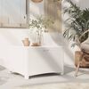 vidaXL Garten-Aufbewahrungsbox 60x54x41 cm PP Rattan Wei&szlig;