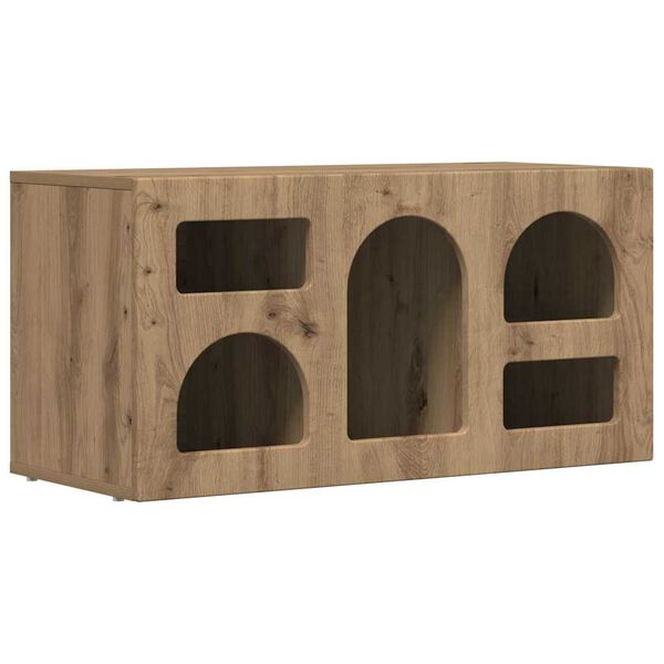 vidaXL TV-Schr&auml;nk Artisan-Eiche 80 x 35 x 40 cm Holzwerkstoff