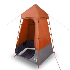 vidaXL WC-Zelt Orange Wasserdicht