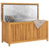 vidaXL Gartenbox 120x50x58 cm Massivholz Teak