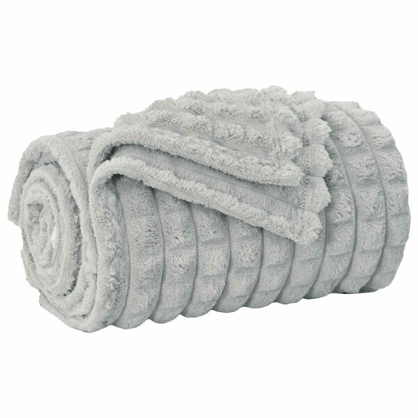 vidaXL Wohndecken 6 pcs Grau 200 x 150 cm Fleece