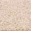 vidaXL Anti-Rutsch Shaggy Teppich Creme 200 x 200 cm PP