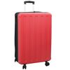 vidaXL Koffer mit Schloss Rot 50 x 30 x 76 cm ABS Kunststoff