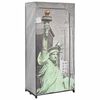 vidaXL Kleiderschrank 75&times;45&times;160 cm New York Stoff
