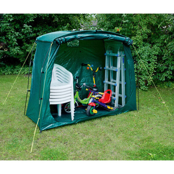 Happy People Fahrradgarage Universal 200x80x150 cm Gr&uuml;n