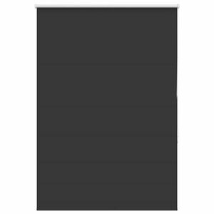 vidaXL Verdunkelungsrollo Schwarz 105x150 cm Stoffbreite 100,7 cm