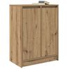 vidaXL Sideboard Artisan-Eiche 57x34x76 cm Holzwerkstoff