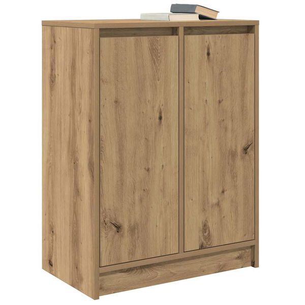 vidaXL Sideboard Artisan-Eiche 57x34x76 cm Holzwerkstoff