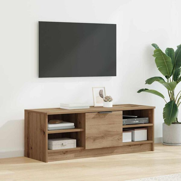 vidaXL TV-Schr&auml;nk Artisan-Eiche 102 x 35 x 36,5 cm Holzwerkstoff