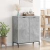vidaXL Sideboard Beton Grau 69,5 x 33 x 82 cm Holzwerkstoff