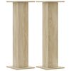 vidaXL Pflanzenst&auml;nder 2 Stk. Sonoma-Eiche 30x30x95 cm Holzwerkstoff