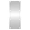 vidaXL Wandspiegel mit LED-Leuchten 40x100 cm Glas Rechteckig