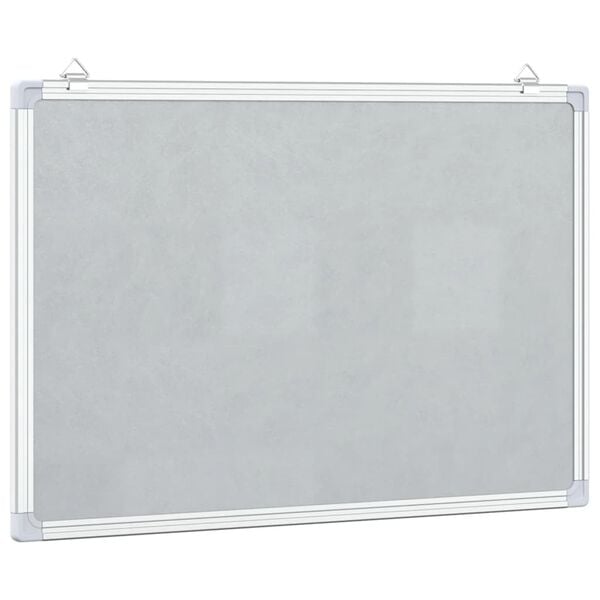 vidaXL Magnetisches Whiteboard 40x30x1,7 cm Aluminium