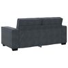 vidaXL 2-Sitzer-Sofa Dunkelgrau 140 cm Samt
