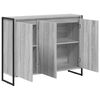 vidaXL Seitenschrank Graues Sonoma 96,5 x 30 x 75 cm Holzwerkstoff