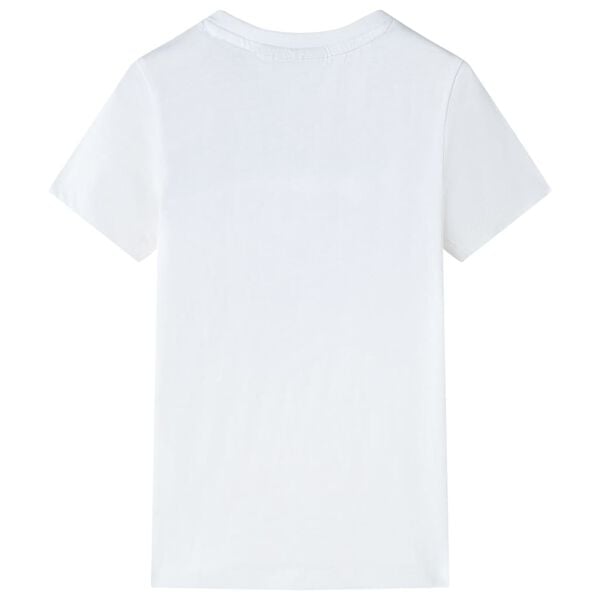 Kinder-T-Shirt Ecru 104
