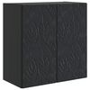 vidaXL Wandschrank Schwarz 59 x 31 x 60 cm Holzwerkstoff