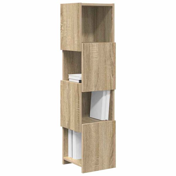 vidaXL Eckschrank Sonoma-Eiche 25,5x25x102cm Holzwerkstoff