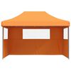 vidaXL Party-Zelt Orange 279 x 410 x 315 cm Oxford-Stoff