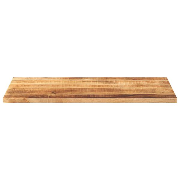 vidaXL Tischplatte 100x50x2,5 cm Rechteckig Raues Massivholz Mango